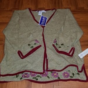 Eastside Westside embroidered sweater